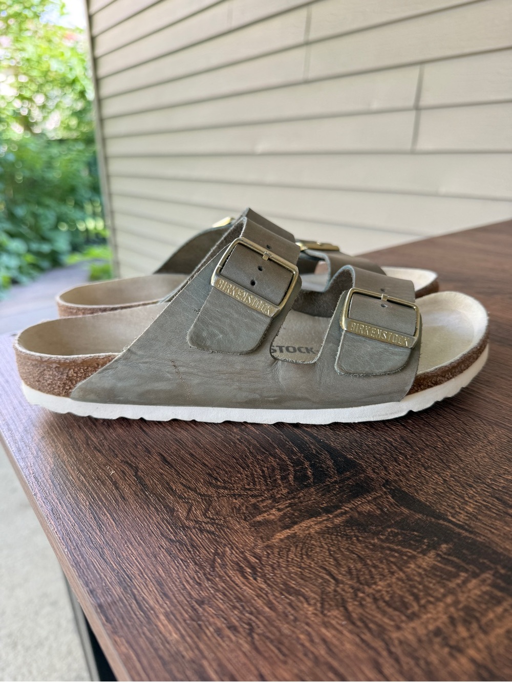 Birkenstock Arizona Leather Sandals EU 39 US 8 Regular - Picture 13 of 16